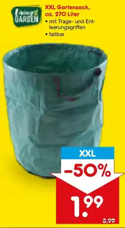 Netto Marken-Discount XXL Gartensack, ca. 270 Liter Angebot