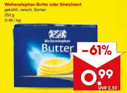 Netto Marken-Discount Weihenstephan Butter oder Streichzart Angebot