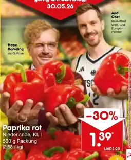 Netto Marken-Discount Paprika rot Angebot