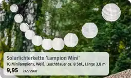 Bauhaus Solarlichterkette 'Lampion Mini' Angebot