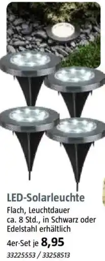 Bauhaus LED-Solarleuchte Angebot