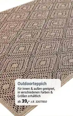Bauhaus Outdoorteppich Angebot