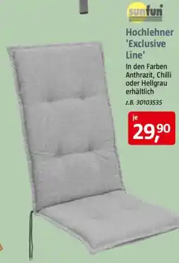 Bauhaus sunfun Hochlehner 'Exclusive Line' Angebot