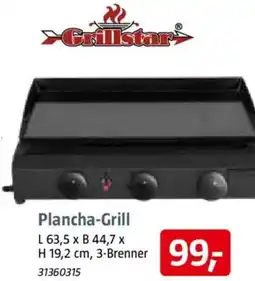 Bauhaus Grillstar Plancha-Grill Angebot