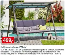 Bauhaus Hollywoodschaukel 'Maja' Angebot