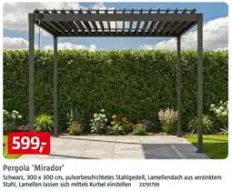 Bauhaus Pergola 'Mirador' Angebot