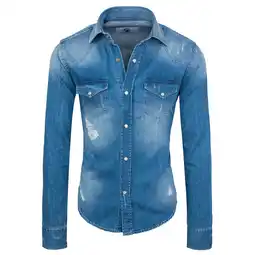 Netto Marken-Discount Rock Creek Hemd Jeanshemd Regular Fit Angebot