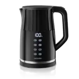 Netto Marken-Discount Arendo Wasserkocher, Edelstahl oder Glas, Temperaturanzeige & Warmhaltefunktion Angebot