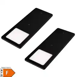 Netto Marken-Discount 2er Set Unterbauleuchte TooFlat warmweiß Angebot