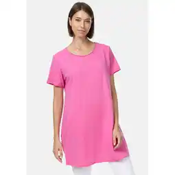 Netto Marken-Discount PM SELECTED Damen Ausgestelltes Long T-Shirt in Einheitsgröße PM59 Angebot