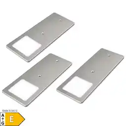 Netto Marken-Discount 3er Set Unterbauleuchte TooFlat warmweiß Angebot