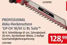 Bauhaus Einhell PROFESSIONAL Akku-Heckenschere 'GP-CH 18/61 Li BL Solo' Angebot