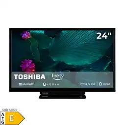 Netto Marken-Discount Toshiba 24WF3F63DAR Fernseher 24 Zoll Fire TV HD-Ready Smart TV HDR Alexa Triple-Tuner LED TV (2026) Angebot