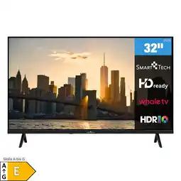 Netto Marken-Discount Smart Tech 32HH01K Fernseher 32 Zoll Whale Smart TV - HDR TV mit HD Auflösung, Bluetooth (2026) Angebot