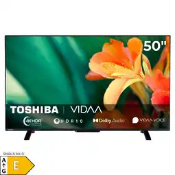 Netto Marken-Discount Toshiba 50UV2363DA Fernseher 50 Zoll Smart TV VIDAA 4K UHD HDR TV, integrierter Triple-Tuner (2026) Angebot