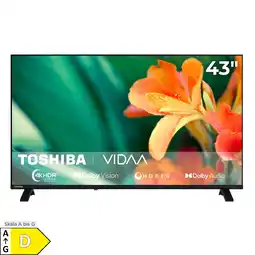 Netto Marken-Discount Toshiba 43UV1563DDW Angebot