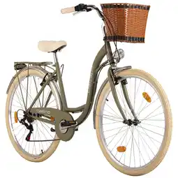 Netto Marken-Discount Dacapo DaCapo Damenrad 28'' Casino 6Gänge RH48cm mit Korb Angebot