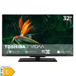Netto Marken-Discount Toshiba 32LV3F63DA Fernseher 32 Zoll Smart TV VIDAA Full HD HDR TV mit Triple-Tuner, LED TV (2026) Angebot