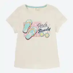 NKD Kinder-Mädchen-T-Shirt mit Beach-Motiv Angebot