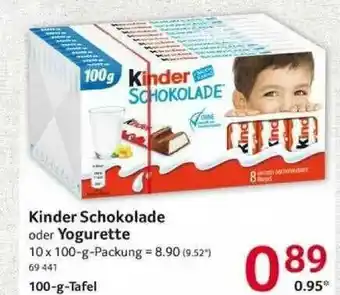 Selgros Kinder Schokolade Oder Yogurette Angebot