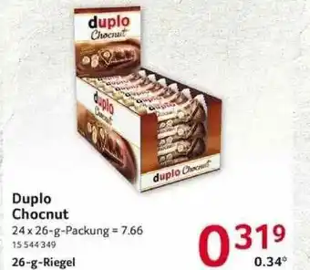 Selgros Duplo Chocnut Angebot