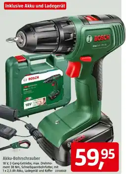 Bauhaus BOSCH Akku-Bohrschrauber Angebot