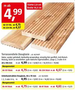 Bauhaus Terrassendiele Douglasie Angebot