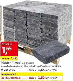 Bauhaus Pflaster 'Times' Angebot