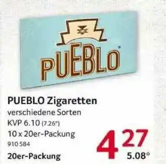 Selgros Pueblo Zigaretten Angebot