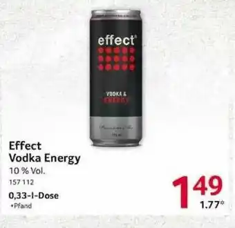 Selgros Effect Vodka Energy Angebot