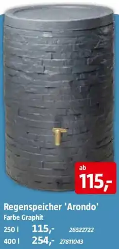Bauhaus Regenspeicher 'Arondo' Angebot