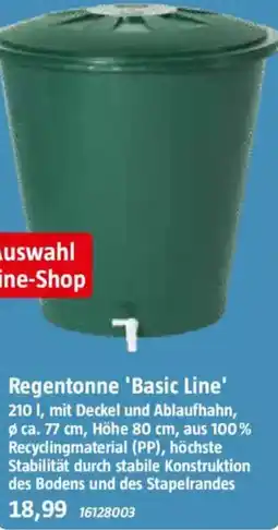 Bauhaus Regentonne 'Basic Line' Angebot