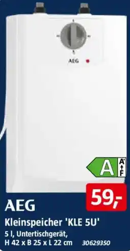 Bauhaus AEG Kleinspeicher 'KLE 5U' Angebot