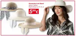 KiK Sonnenhut mit Band Angebot