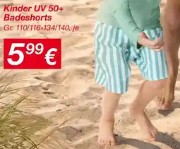 KiK Kinder UV 50+ Badeshorts Angebot