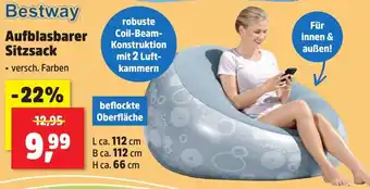 Bestway Aufblasbarer Sitzsack
