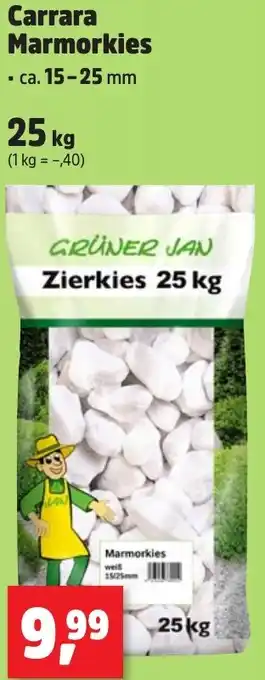Carrara Marmorkies