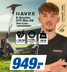 expert Techno Land NAVEE E-Scooter UT5 Max DE Angebot