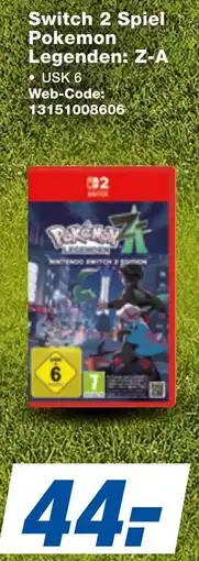 expert Techno Land Switch 2 Spiel Pokemon Legenden: Z-A Angebot
