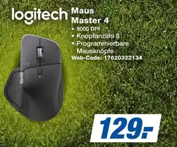 expert Techno Land logitech Maus Master 4 Angebot