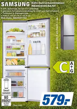 expert Techno Land SAMSUNG Kühl-Gefrierkombination RB34C600CSA/EF Angebot