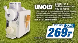 expert Techno Land UNOLD Slush- und Softeismaschine 48950 Sofie Angebot