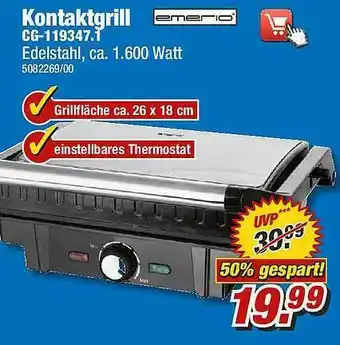 Poco Kontaktgrill CG-119347.1 Angebot