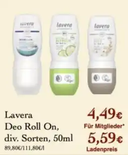 LPG Biomarkt Lavera Deo Roll On Angebot