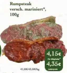 LPG Biomarkt Rumpsteak Angebot