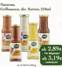 LPG Biomarkt Naturata Grillsaucen Angebot