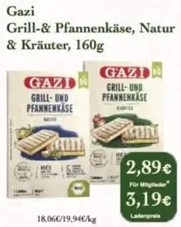 LPG Biomarkt Gazi Grill-& Pfannenkäse, Natur & Kräuter Angebot