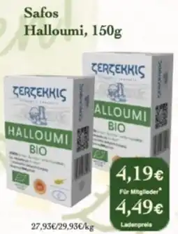 LPG Biomarkt Safos Halloumi Angebot