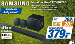expert Techno Land SAMSUNG Soundbar HW-QS760GF/ZG Angebot