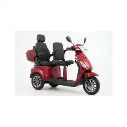 Netto Marken-Discount ECONELO E-Seniorenmobil Billy 2.0, Lithium-Akku, 3-Rad, 60V, 1000 Watt, groß Sitz, Rot Angebot